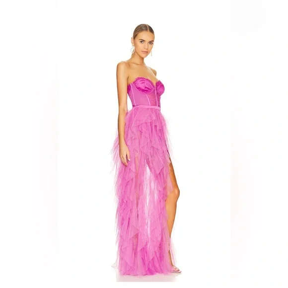 X REVOLVE Bustier Gown in Pink
For Love and Lemons - Picture 2 of 10